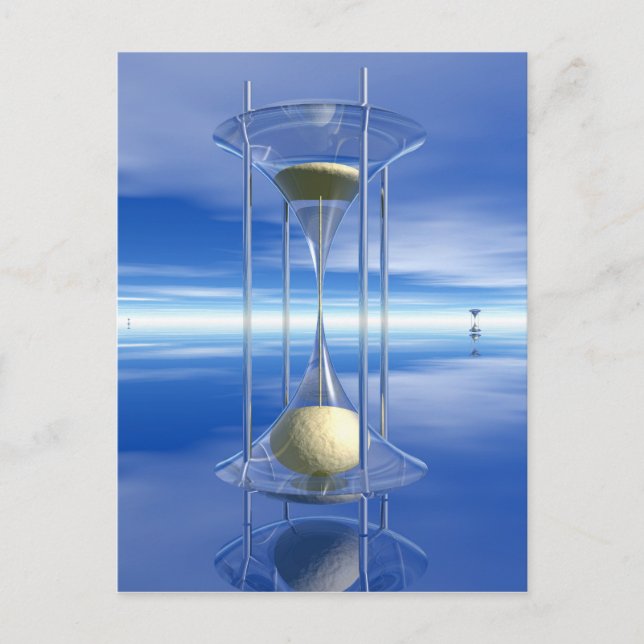 The time and the space postcard (Front)