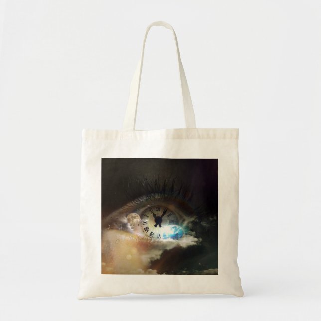 The Time is Now Tote Bag (Front)