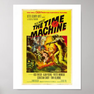 The Time Machine 1960s Film Poster
