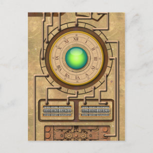 The Time Machine - H. G. Wells Postcard
