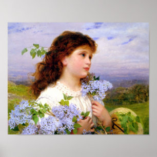 The Time of the Lilacs Fine Art Print