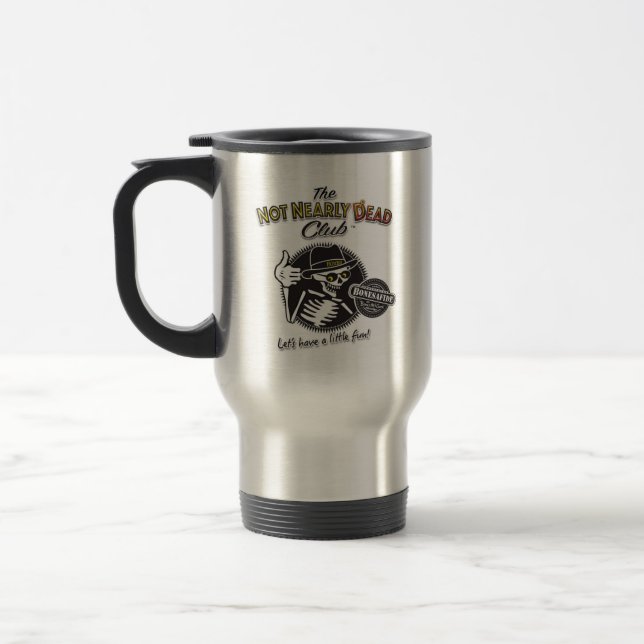 The Time Traveller Commuter Mug (Left)