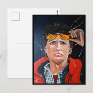 The Time Traveller Painting by Alfred Fox Postcard