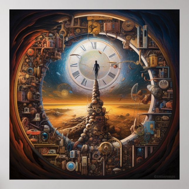 The Time Traveller Poster (Front)