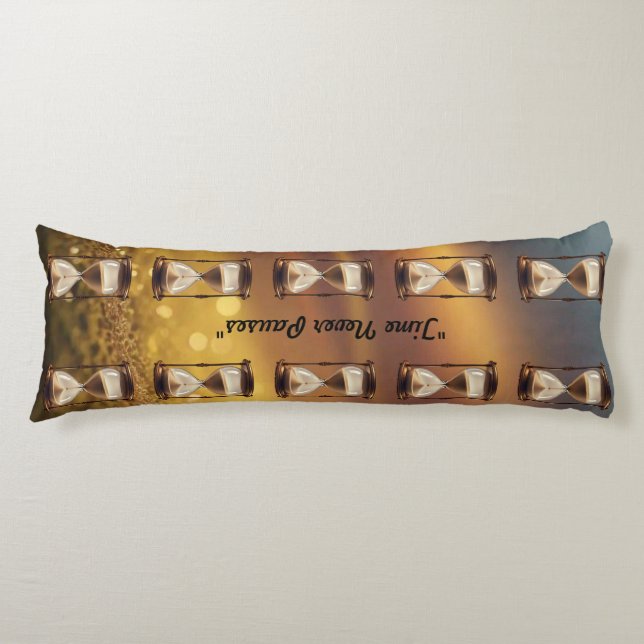 "The Timekeeper" Body Pillow (Front)