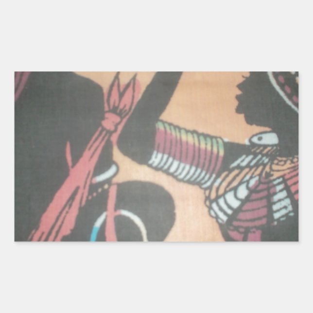 The Timeless Beauty of the Maasai Tradition Sticker (Front)