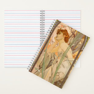 The Times of the Day, Evening Contemplation, 1899  Notebook