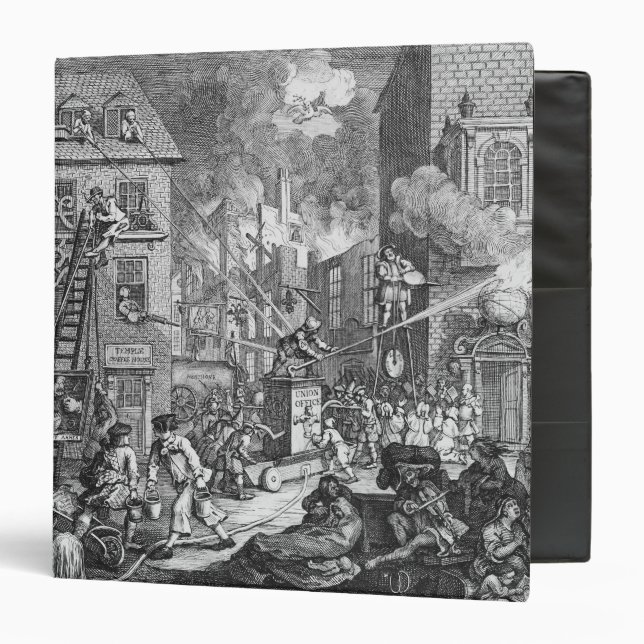 The Times, Plate I, 1762 Binder (Front/Inside)