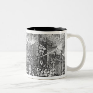 The Times, Plate I, 1762 Two-Tone Coffee Mug