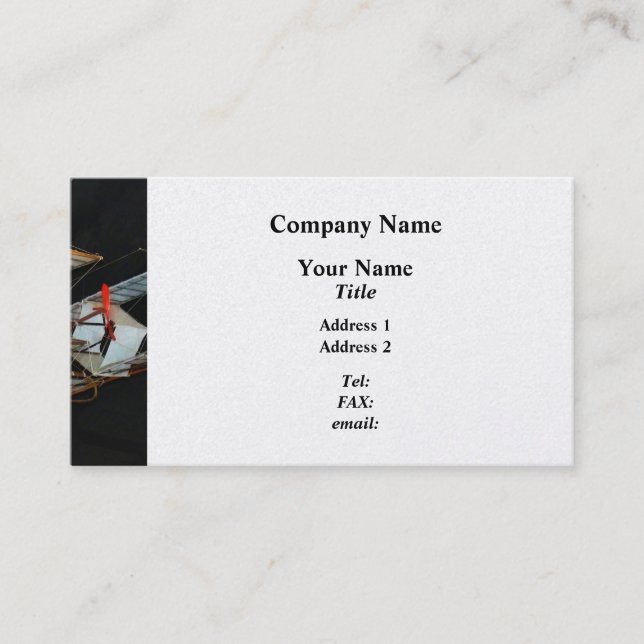 The Timmons Kite Business Card (Front)