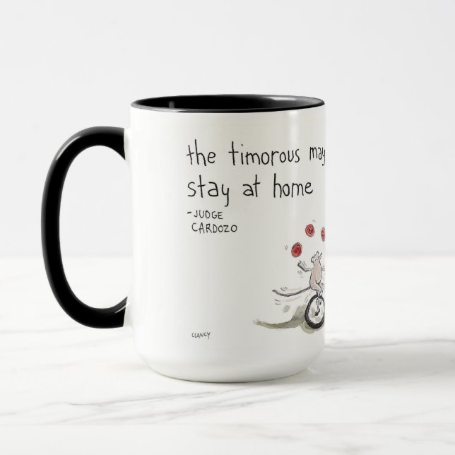 The Timorous Mug (Left)