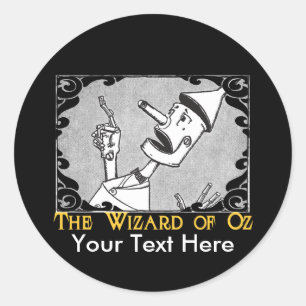 The Tin Man Customize It! Classic Round Sticker