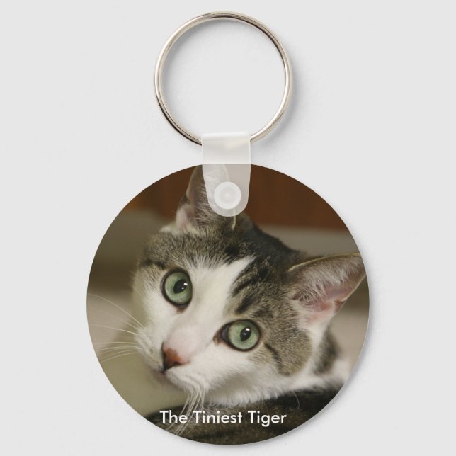 The Tiniest Tiger Keychain (Front)