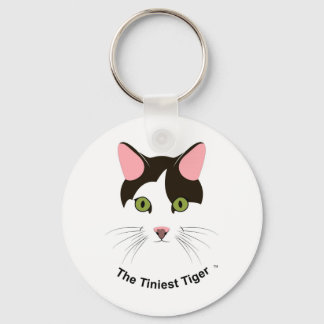 The Tiniest Tiger Logo Keychain