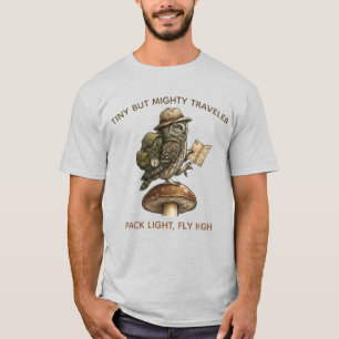 "The Tiny Globetrotter" - Pygmy Owl Explorer Tee