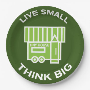 The Tiny House Movement - Tiny Houses - Tiny Home  Paper Plate