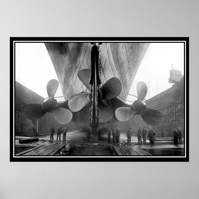 The Titanic series Poster Titanic Propellers (Front)