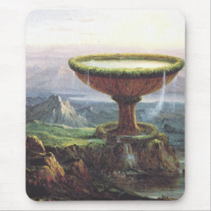 The Titan's Goblet by Thomas Cole Mouse Pad