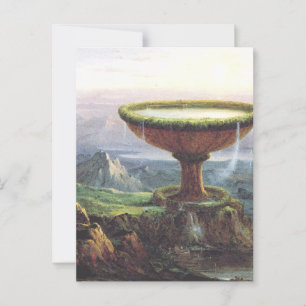 The Titan's Goblet by Thomas Cole Postcard
