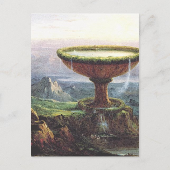 The Titan's Goblet by Thomas Cole Postcard (Front)
