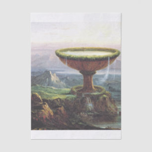 The Titan's Goblet by Thomas Cole Tissue Paper