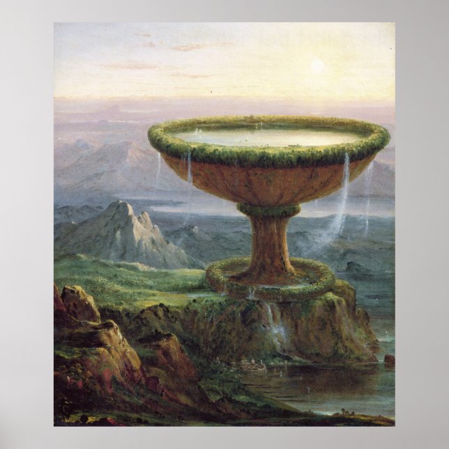 The Titan's Goblet - Thomas Cole Poster (Front)