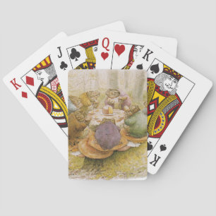 The Toads' Tea Party (by Beatrix Potter) Playing Cards