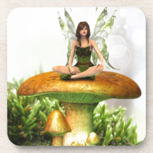 The Toadstool Fairy Coaster
