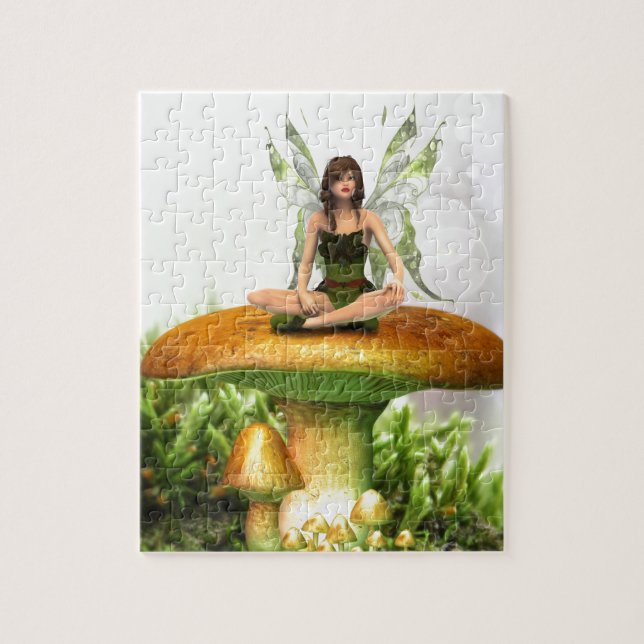 The Toadstool Fairy Jigsaw Puzzle (Vertical)