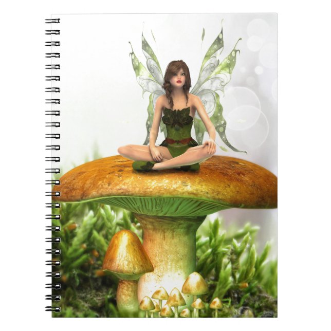 The Toadstool Fairy Notebook (Front)