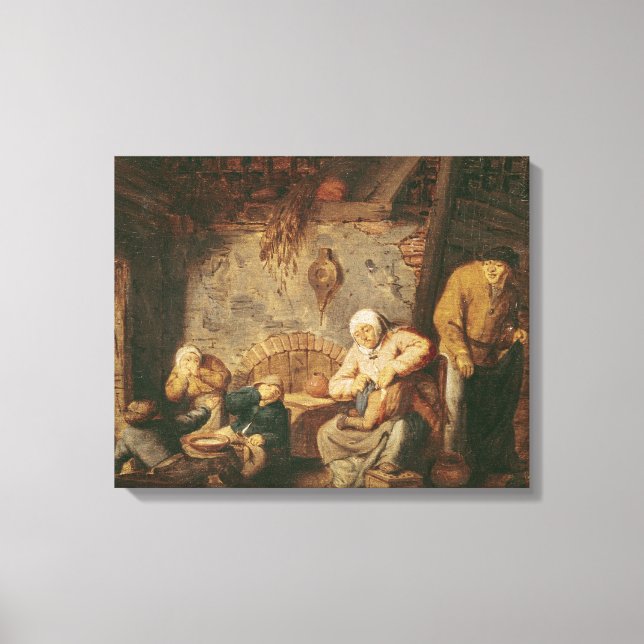 The Toilet Canvas Print (Front)