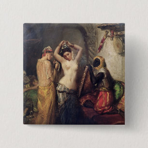 The Toilet in the Seraglio 2 Inch Square Button