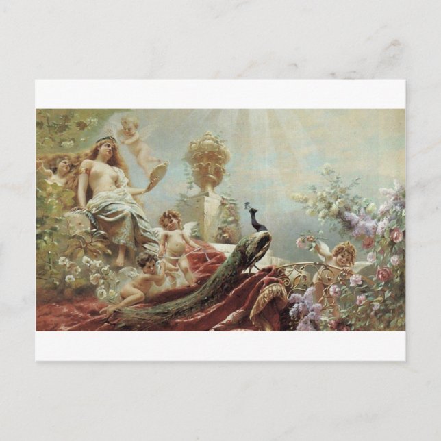The Toilet of Venus by Konstantin Makovsky Postcard (Front)
