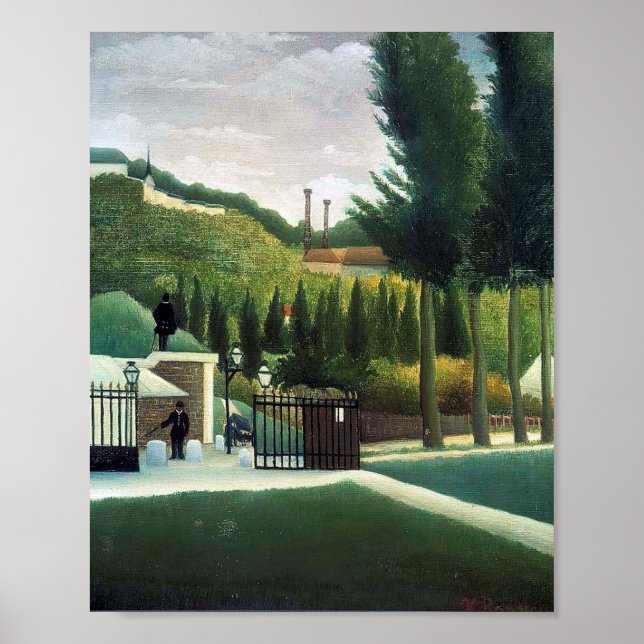 The toll by Henri Rousseau Poster (Front)