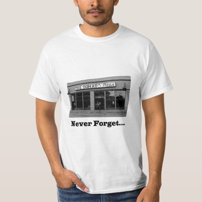 The Tomato Never Forget Men's Tee (Front)