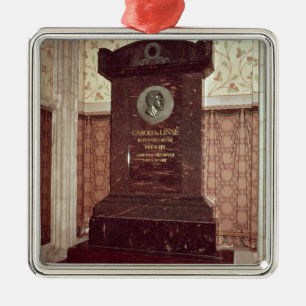 The tomb of Carl Linnaeus Metal Ornament