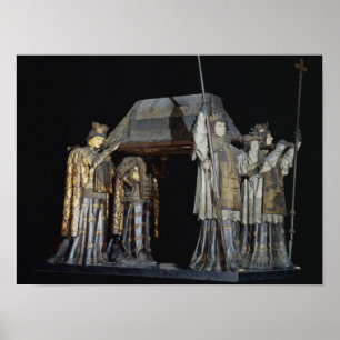 The tomb of Christopher Columbus Poster