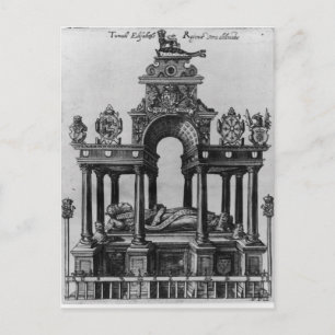 The Tomb of Elizabeth I, 1620 Postcard