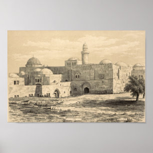 The Tomb of King David In Jerusalem Poster