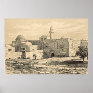 The Tomb of King David In Jerusalem Poster