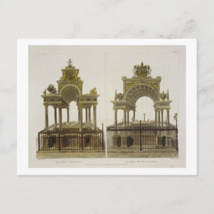 The Tombs of Queen Elizabeth I and Mary Queen of S Postcard