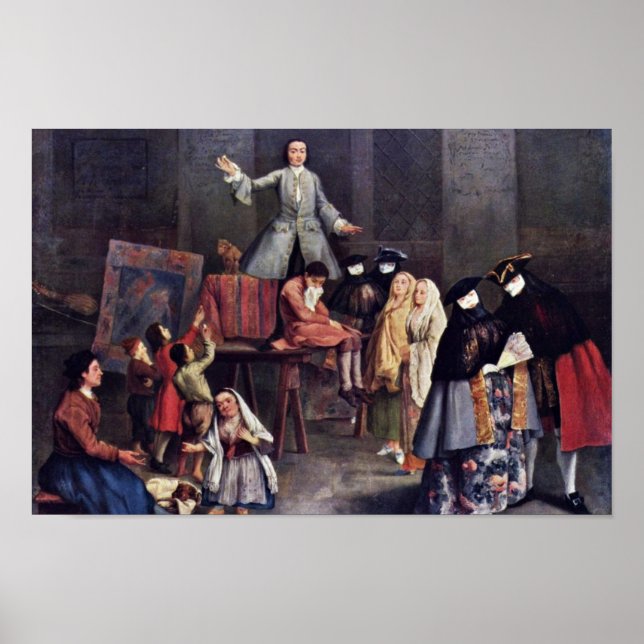 The Tooth-Puller By Longhi Pietro (Best Quality) Poster (Front)