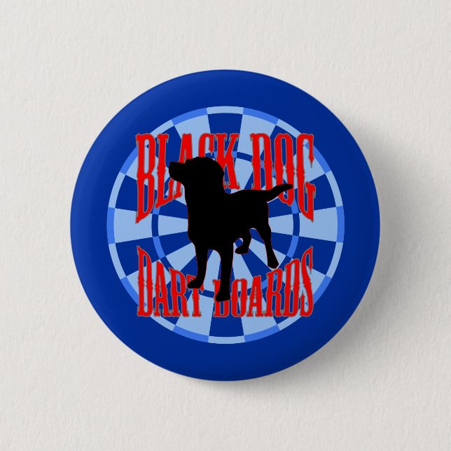 The Topaz 2 Inch Round Button (Front)