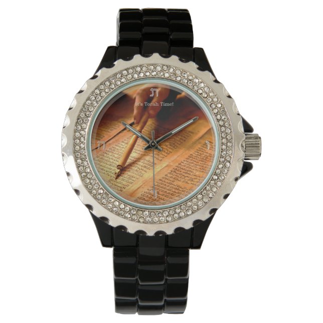 The Torah Timepiece Watch (Front)