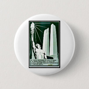 The Torch 2 Inch Round Button