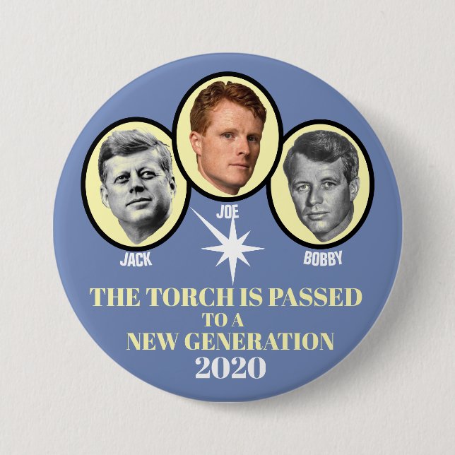 The Torch is Passed 3 Inch Round Button (Front)