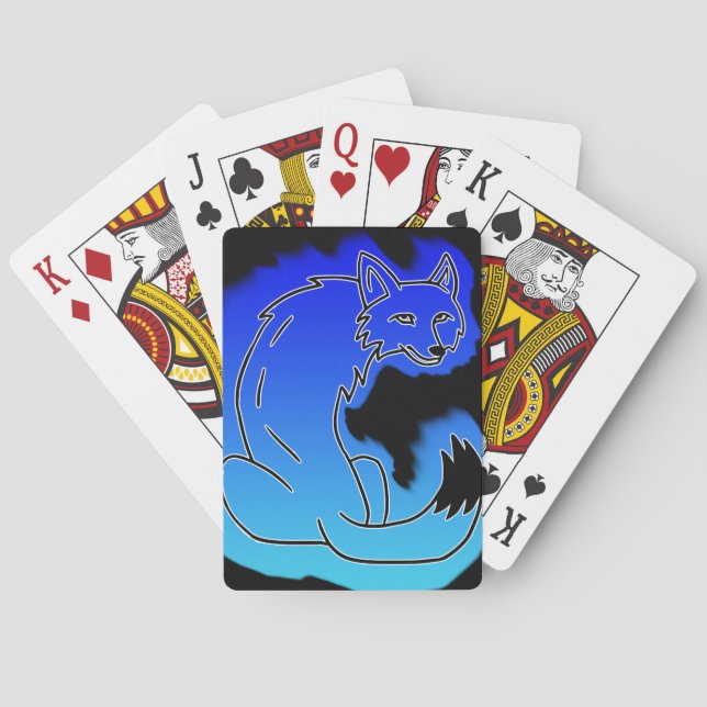 The Torch Tail Radio Show Design 2 of 2 on Playing Cards (Back)