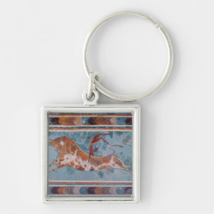 The Toreador Fresco, Knossos Palace, Crete Keychain
