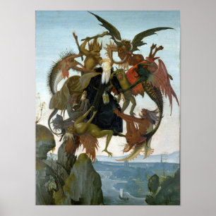 The Torment of Saint Anthony Poster