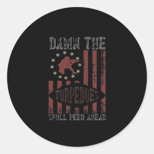 The Torpedoes Full Speed Ahead 2 Classic Round Sticker